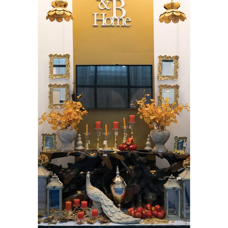 70.9'' Console Table, Dark Brown