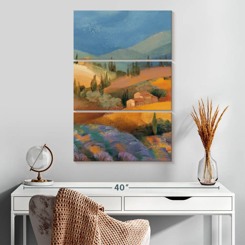 Alvord Tuscan Fields, 32" H x 20" W