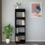 Gaizka 167 cm H Solid Wood Etagere Bookcase-1626635160-1821153181