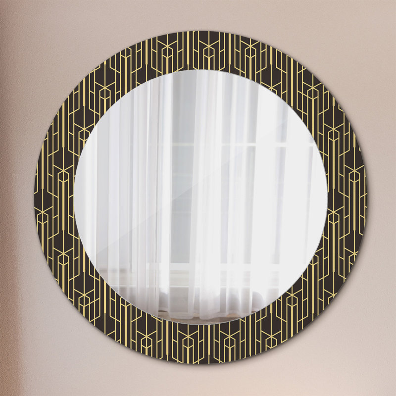Huldar Glass Flat Wall Mirror