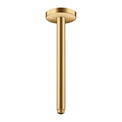AXOR ShowerSolutions Square 12-Inch Extension Pipe for Ceiling Mount Shower Heads