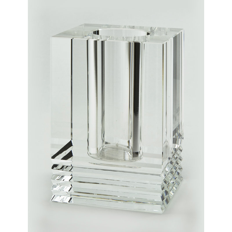 Vase de table en cristal 6 po clear Linzy