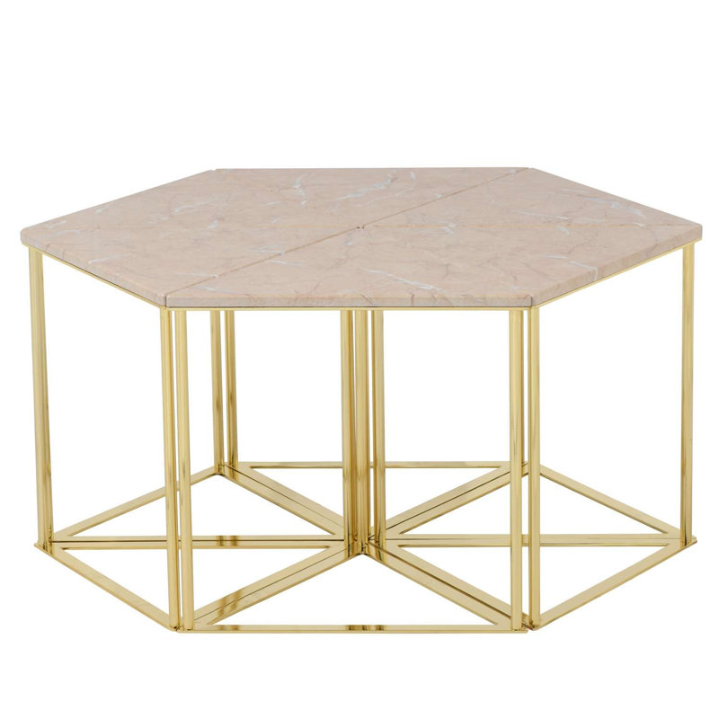 Table basse à structure ouverte