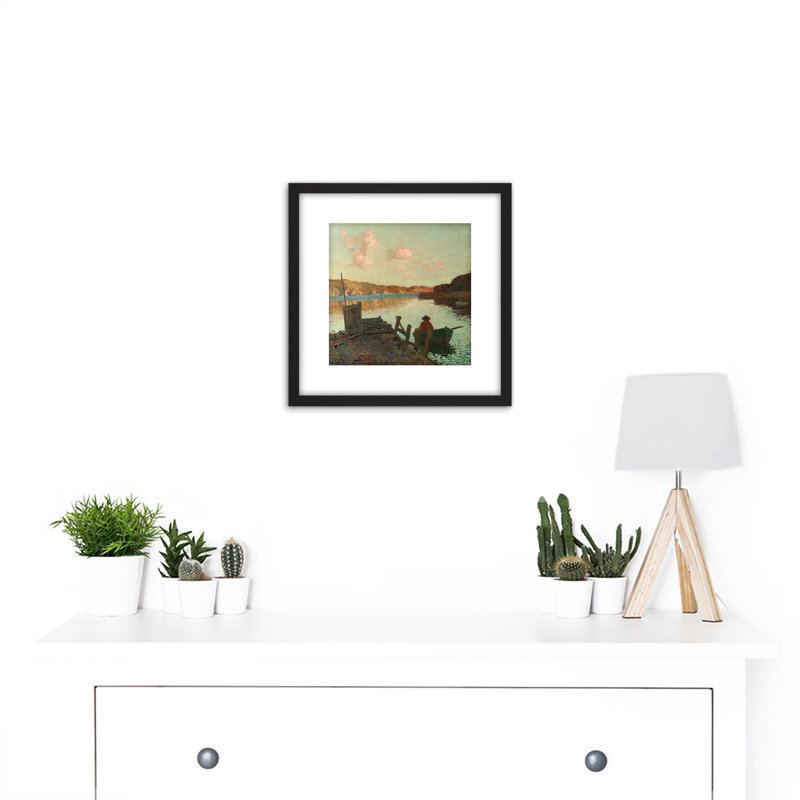 James M Nairn Evans Bay - Single Picture Frame Painting