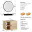 Ensemble de meuble-lavabo avec miroir Hemish-107225583-103800065