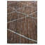 Tapis brun foncé Ottilie