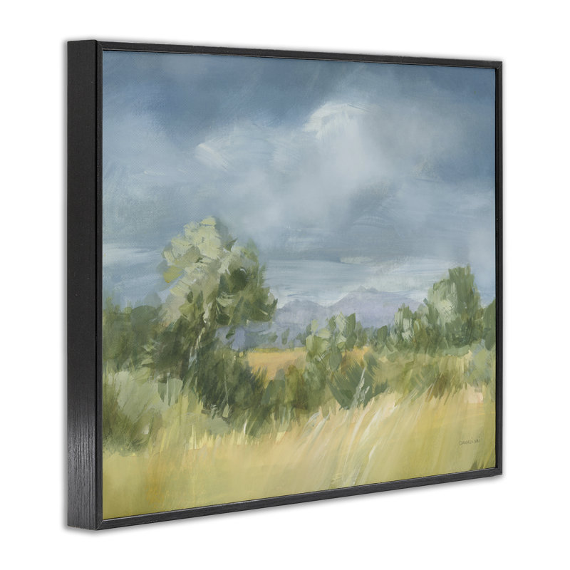 «Whispering Winds Countryside», estampe numérique, design par Danhui Nai, Giclée encadrée noir minuit, H 11 po x l 14 po
