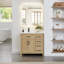 Ensemble de meuble-lavabo simple 36 po avec comptoir en quartz Beckett-127222814-108351985-108351988