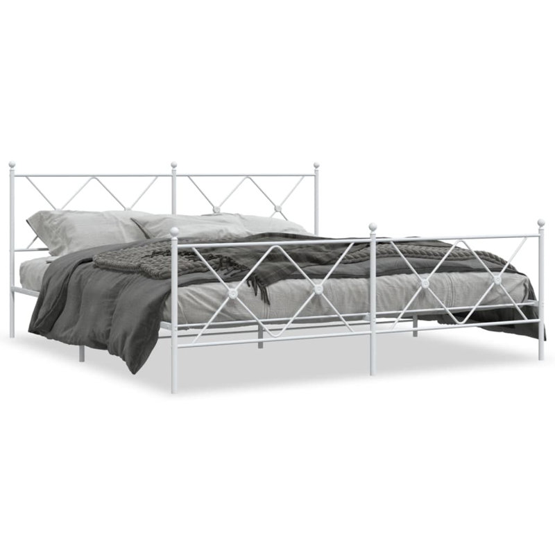 Primiano UK Bed, DE Size - 80 x 200 cm, White