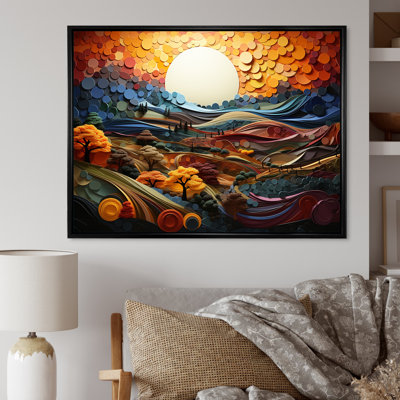 «Countryside Fusion Unveilé I» sur toile