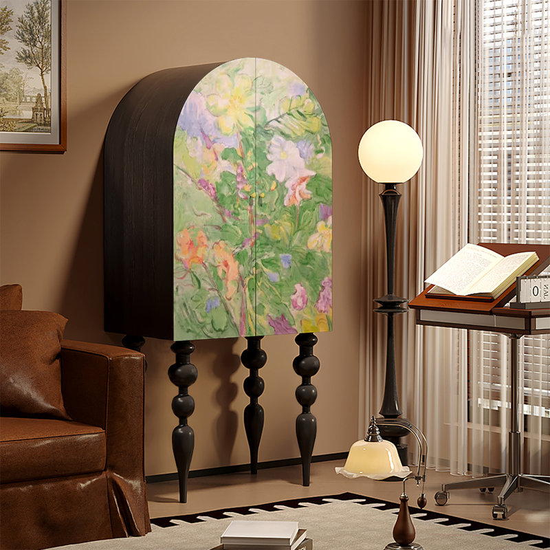 Wooden double-door large-capacity wardrobe