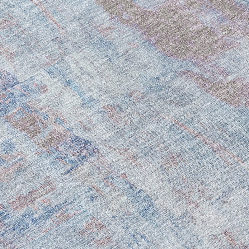 Machine Washable Indoor/Outdoor Mattis ACN2310 Abstract Rug, Rectangle 2'6" x 3'10"