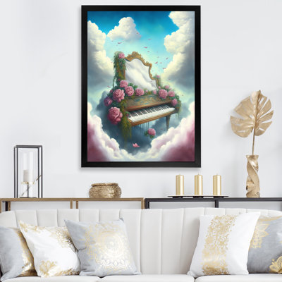 Piano Heaven II, reproduction d'art sur toile