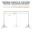 Support à bannière autoportant