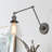 Gundelinda Wrought Iron Swing Arm Sconce