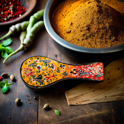 Handmade Turkish Ceramic Spoon Rest For Kitchen Counter - Colourful Iznik Style Ladle Holder - Decorative Utensil Rest Tray
