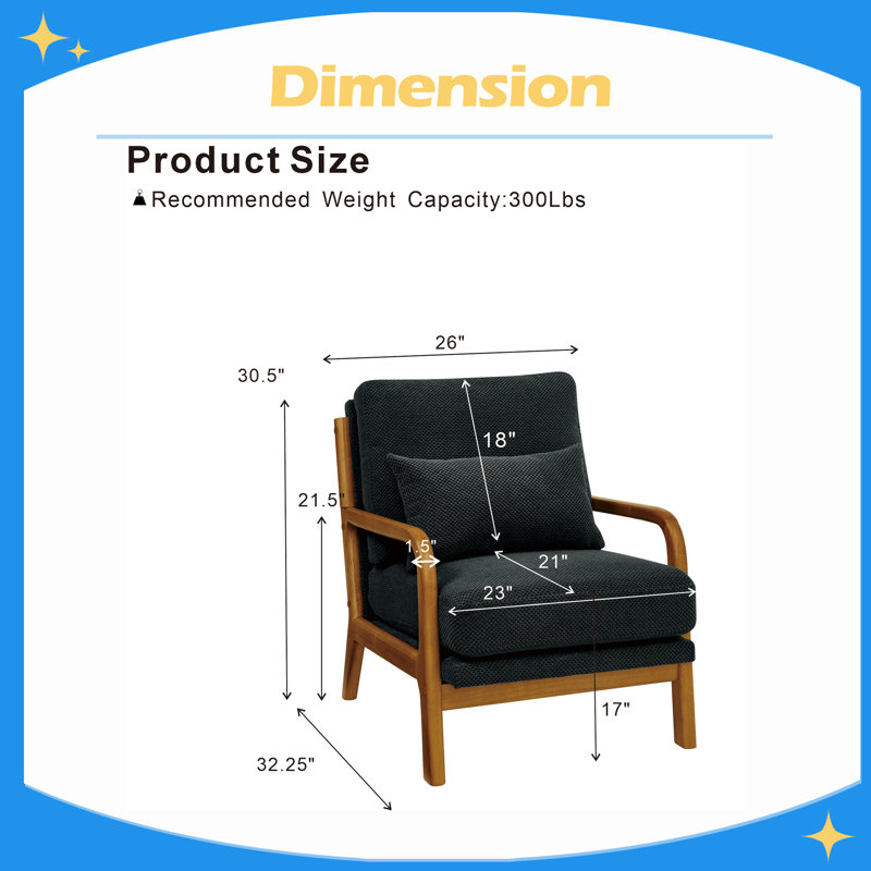 Chaise longue en bois durable et fonctionnelle, Dark Grey