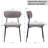 Brayam 17.7'' H Boucle Upholstered Metal Side Chair-732981967