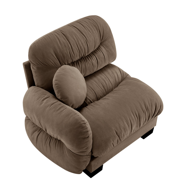 Flora Sofa LSF Chenille -Brown, Brown