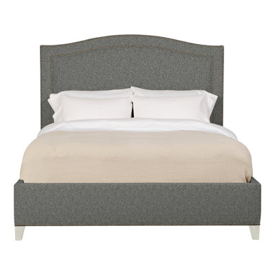 Caroline/Casey Queen Upholstered Low Profile Panel Bed