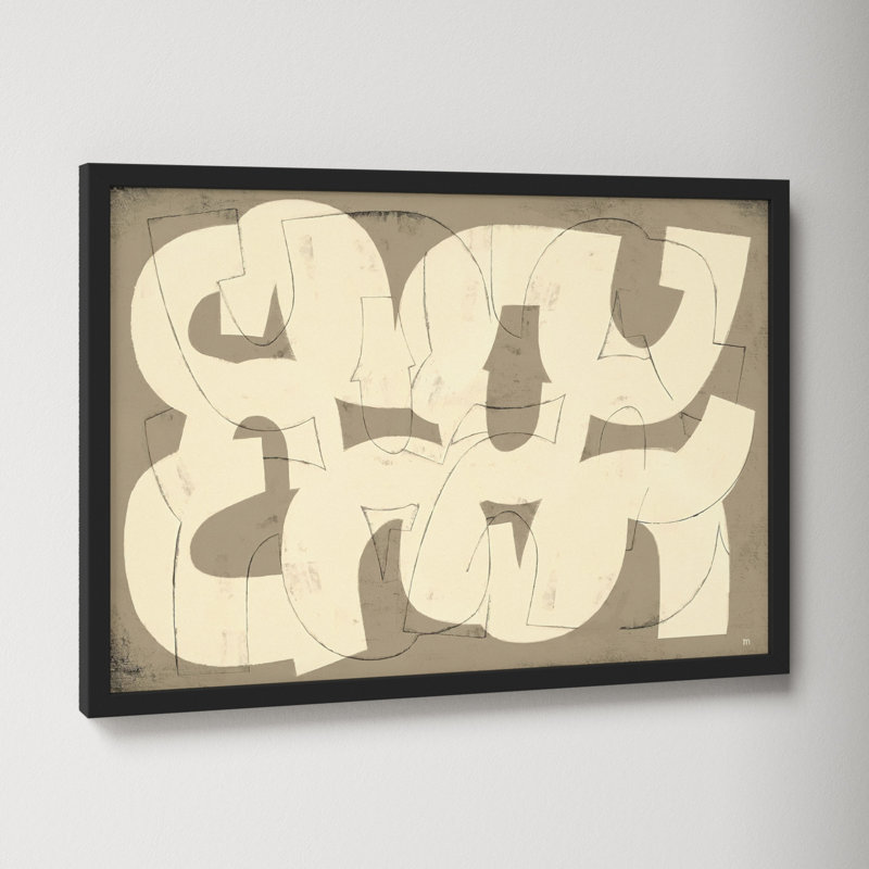Drawing By StudioM by StudioM, Black Framed Paper, 14" H x 20" W x 1.25" D