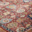 Hand Knotted Wool Area Rug in Red-2084081892