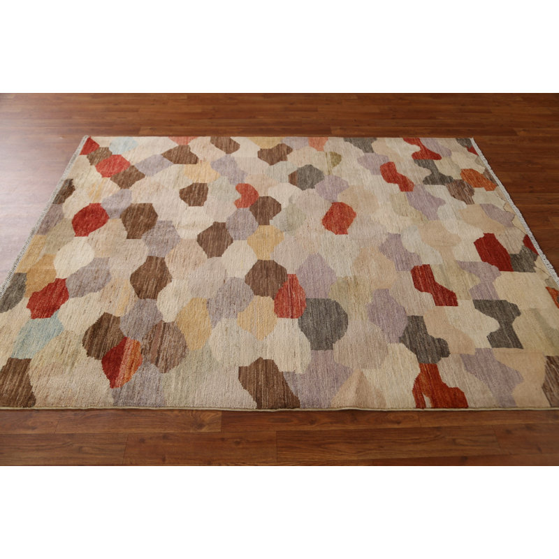 Tapis moderne All-Over Gabbeh 5 x 6