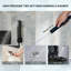 Système de douche thermostatique mural à double fonction avec pomme de douche à effet de pluie 12 "avec douche à main CASAINC 