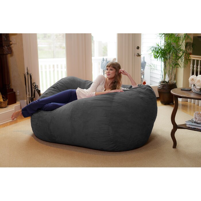 Symple Stuff Bean Bag Sofa & Reviews | Wayfair