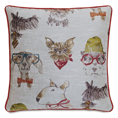 Pets Square Pillow Cover & Insert