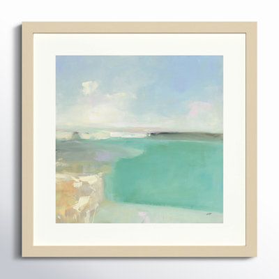 Summer Coastline Painting by Julia Purinton