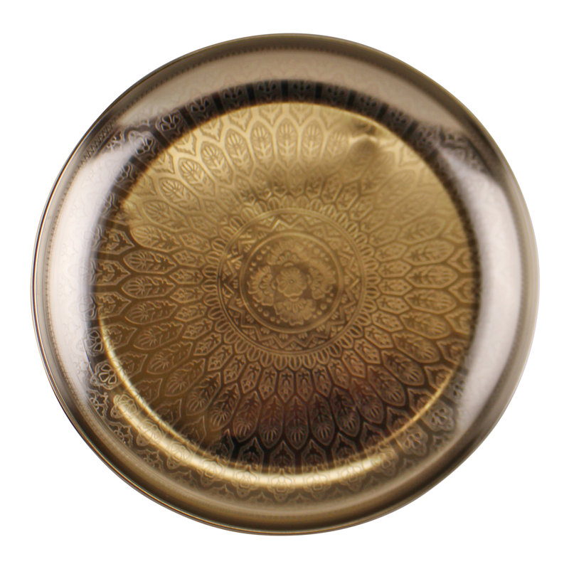 Gul Metal Tray, Silver