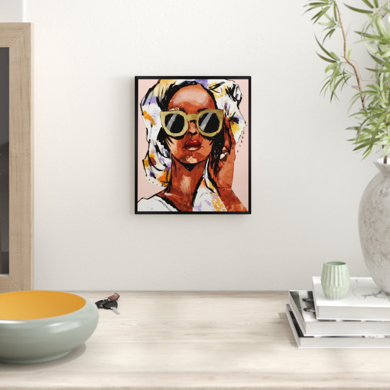 « sketchy mode ii light », impression, H 27 po x l 22 po x P 0,5 po, Cadre noir