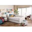 Lit simple en bois massif avec couchette Brideshead