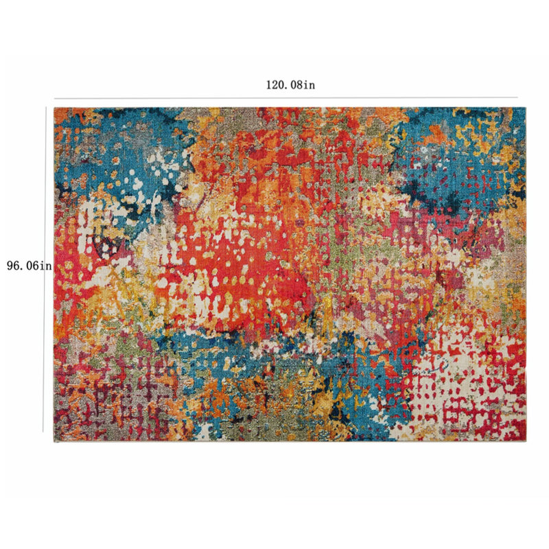 Tapis rectangulaire Brahmtej, Rectangle 8 pi x 10 pi