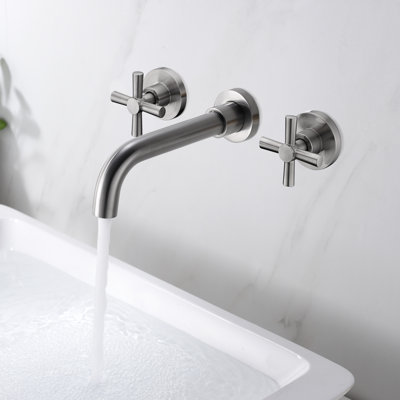 Robinet de salle de bain mural Cross