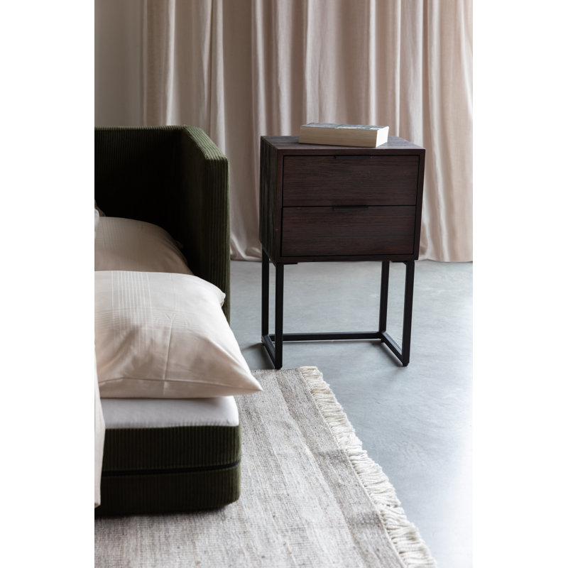 Table de bout avec rangement Webster