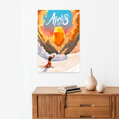 Contemporary Art Retro Surreal Vintage Landscape Nature Art