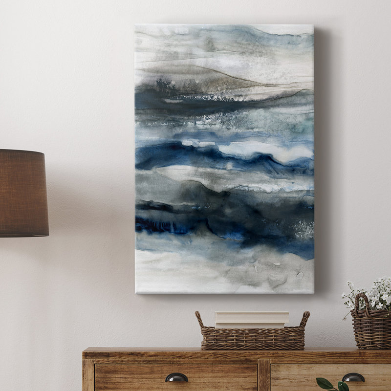 Profondeurs de l'océan - galerie Cavas sur mesure, H 18 po x l 12 po