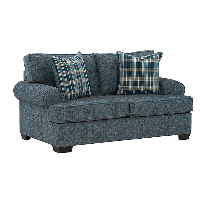 Ilsabe Sofa and Loveseat Set, Navy