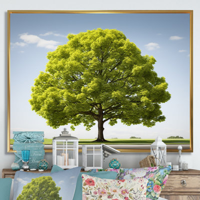 American Basswood Elegance sur impression sur toile