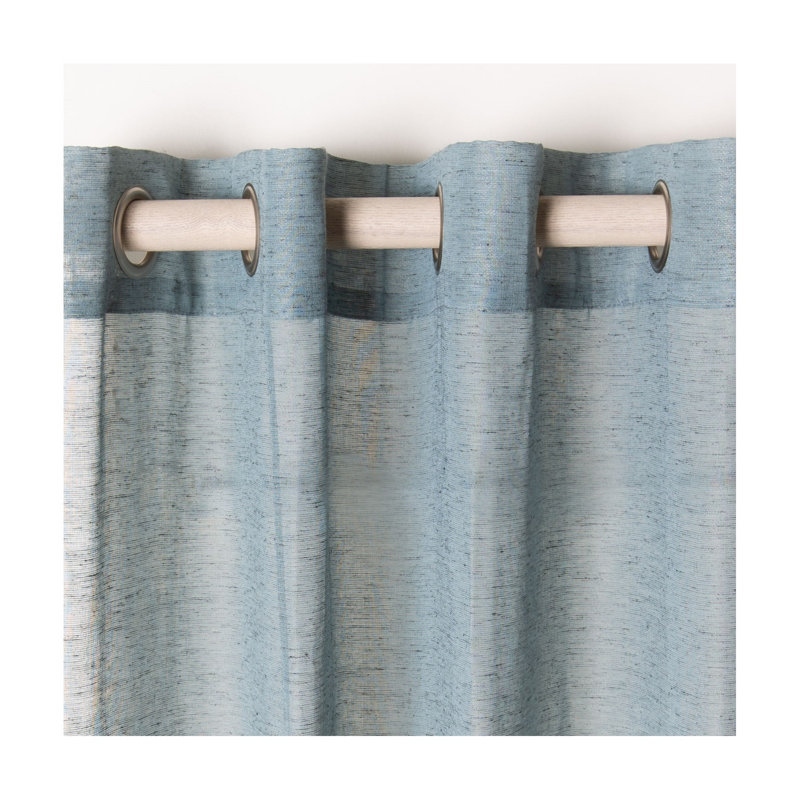Panneau de rideau simple diaphane avec œillets Richfield, l 52 po x L 84 po