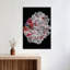 Vibrant Betta Fish Colorful Elegant Vibrant Fish Nature Tropical Wall Art Print by Andi Halil - Print-1594618101