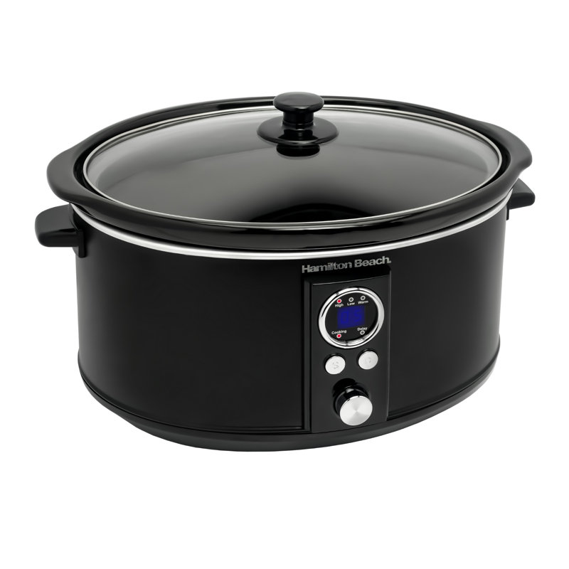 Hamilton Beach Programmable Digital Oval Slow Cooker