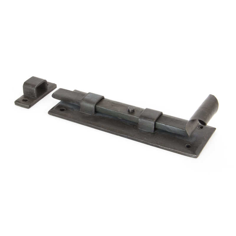 Fishtail Straight Door Bolt, Beeswax