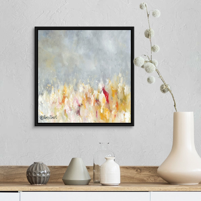 « Changing Seasons » par Robby Ebert, reproduction d’art sur toile, Toile avec cadre noir, H 18 po x l 18 po x P 1,75 po