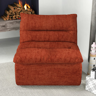 Ergonomic Gaming Floor , Supports Posture - Orange Living Room Couch, Body Well