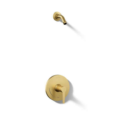 Pitch Rite-Temp Shower Trim Set, Less Showerhead