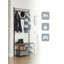 Coat Rack, Hall Tree with Shoe Storage Bench, 32 x 70 x 175 cm, Industrial-1410448042