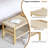 Bystrc Solid Wood Storage Bench